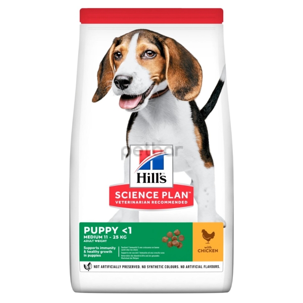 Hills SP Dog Puppy Medium Chicken