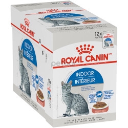 Royal Canin Indoor - Пауч в сос за котки - кутия