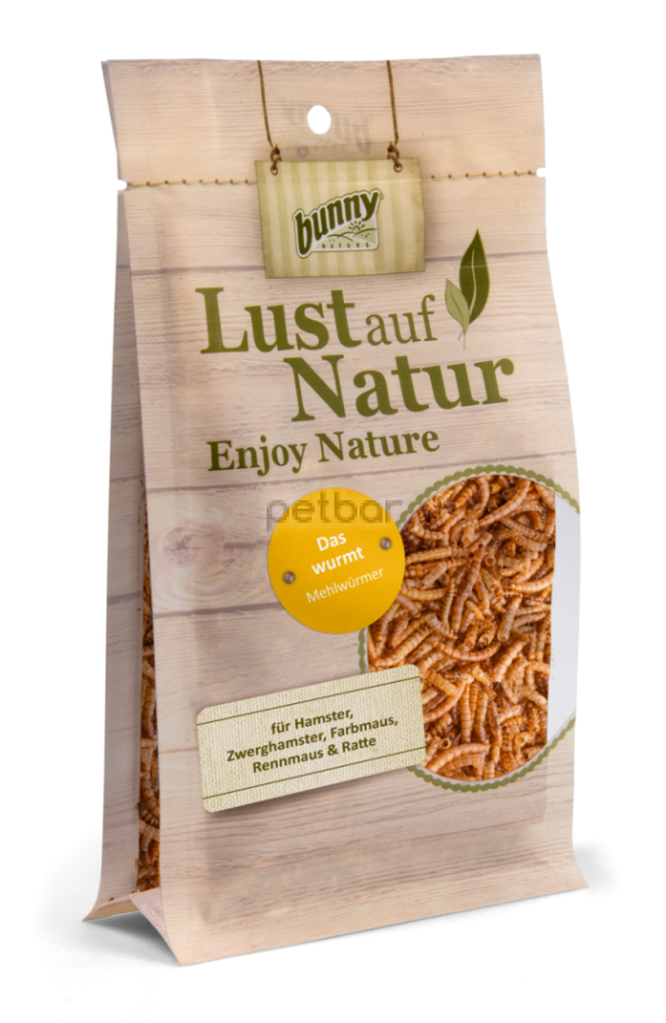  Bunny Nature Meal worms - БРАШНЕНИ ЧЕРВЕИ 35 гр.