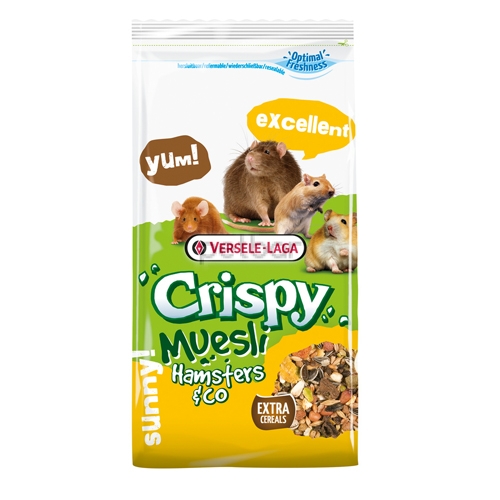 Versele- laga - CRISPY MUESLI - HAMSTERS & CO - Пълноценна храна за хамстери 400 гр.