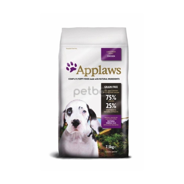 Applaws Puppy Large Chicken Grain Free, 15 кг.