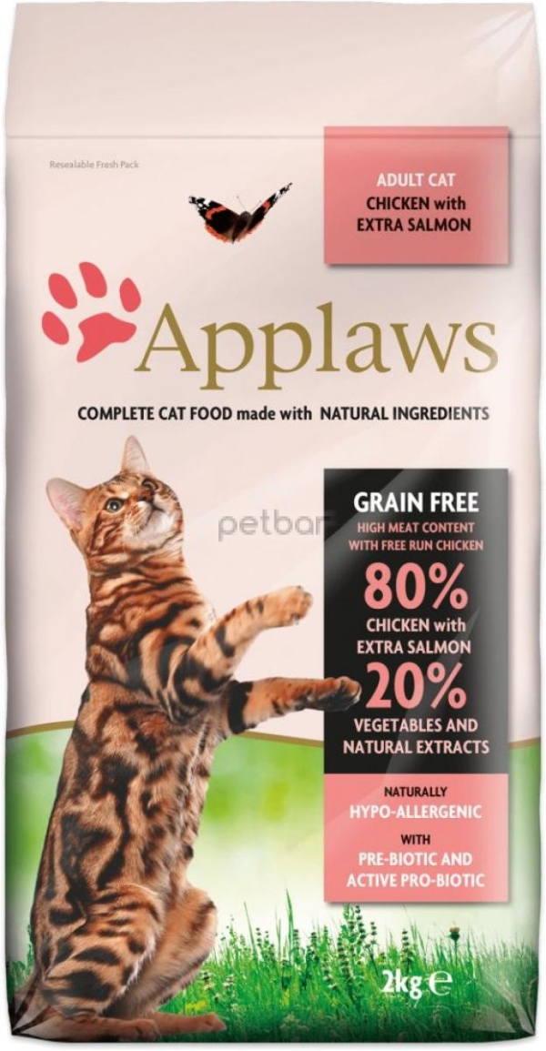 Applaws Adult Cat Chicken with Salmon - 7,5 кг.