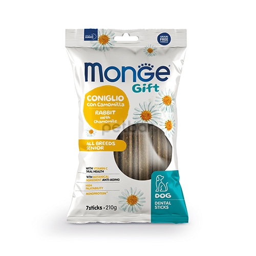 Monge Gift Dental Sticks All Breeds Senior