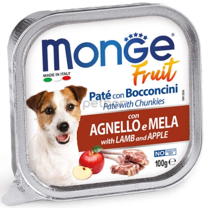 Monge Fruit Pate Adult Lamb and Apple - пастет