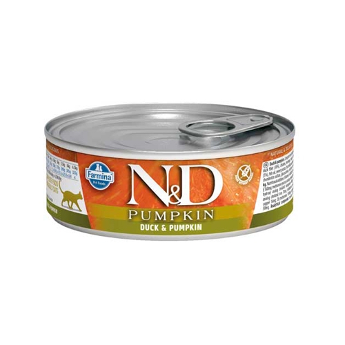 Консерва N&D CAT DUCK&PUMPKIN, 80 гр.