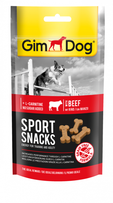 GimDog Sport Snacks - говеждо