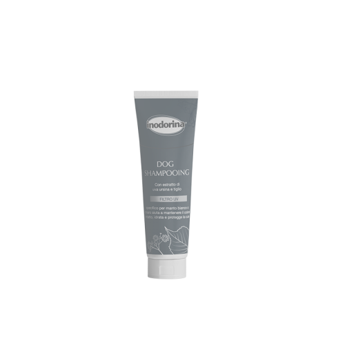 Inodorina - White- Шампоан за кучета с бяла козина, 250 мл.