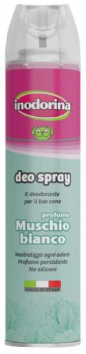 Inodorina - Deo Spray Бял Мускус / Смирна - Спрей за тяло за кучета, 300 мл.