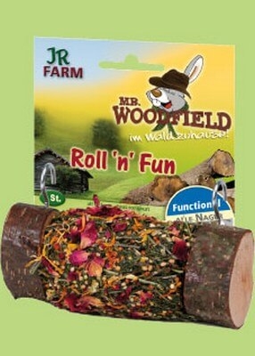 JR Farm Roll’n’Fun - Дърво с пълнеж от цветя и билки, 120 гр.